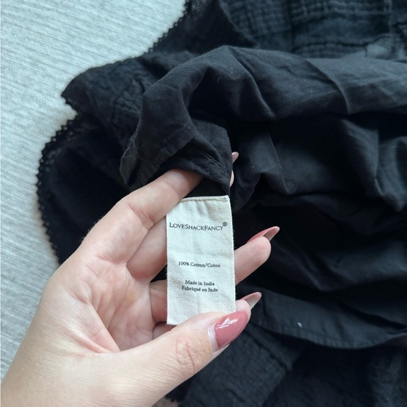 LoveShackFancy Ruffle Mini Skirt - Picture 7 of 8